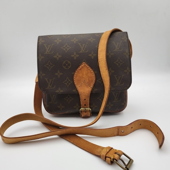 Louis Vuitton Handbags - Louis Vuitton Monogram Cartouchiere MM, Authentic w/COA...